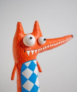 Molly the sweet tooth Fox Collectible Interior toy Handcrafted Gift