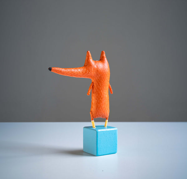 Molly the sweet tooth Fox Collectible Interior toy Handcrafted Gift - Image 2