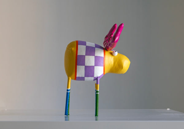 Handmade Sunny Moose Interior Sculpture - Image 3
