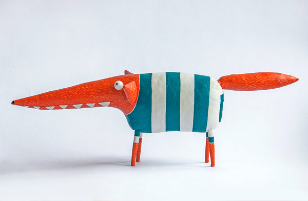 Handmade Sea Fox Interior Sculpture - Image 2