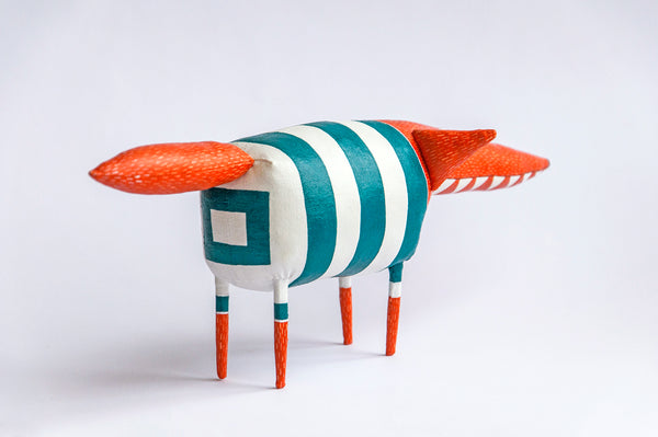Handmade Sea Fox Interior Sculpture - Image 3