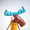 Albert the moose Collectible Handcrafted interior toy