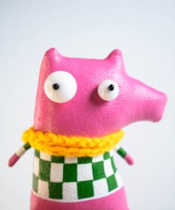 Oliver the piglet Collectible Handcrafted interior toy