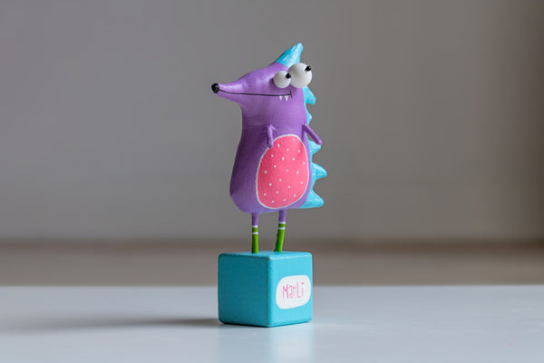 Rory the hedgehog Collectible Handcrafted interior toy