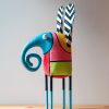 Handmade Pop Art Elephant Interior Sculpture