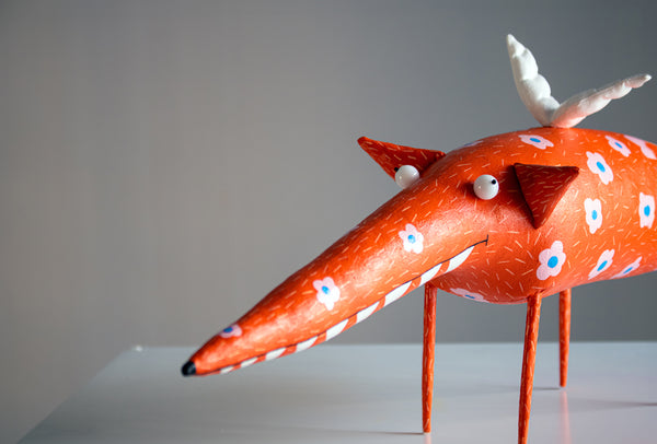 Handmade Free Wild Fox in the flowers - Image 4