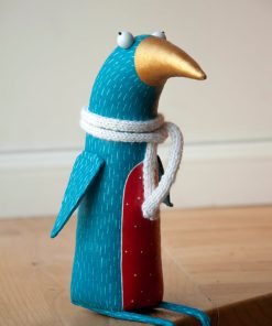 Handmade Dreaming Seagull Bird Interior Sculpture