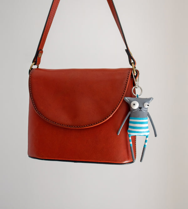 Sea Cat Bag Charm Handmade Funny Cat Accessory for Bags Waistbands Backpacks - Image 2