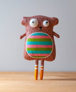 Handmade Little Bear Brooch