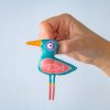 Handmade Seagull, Bird - Brooch