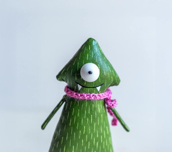 Charming Christmas tree Collectible Handcrafted interior toy