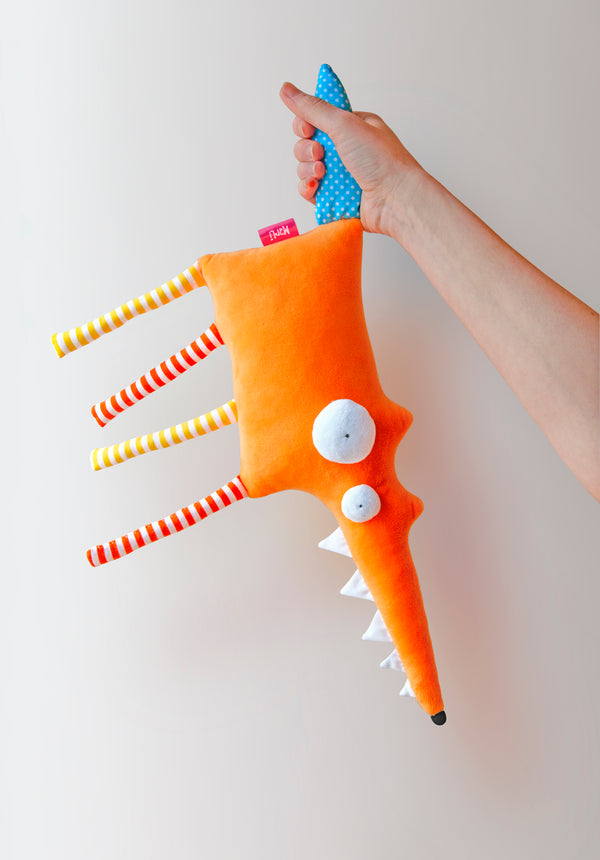 Handmade Plush Fox Toy for Kids - Image 2