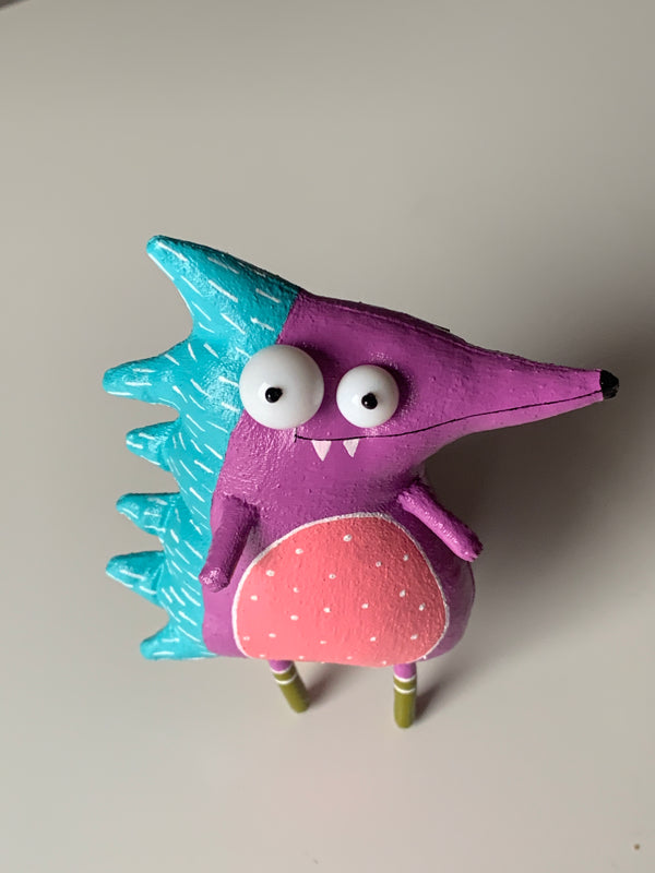 Handmade Hedgehog Brooch